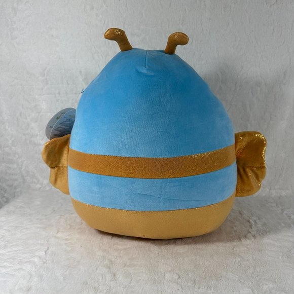 ADOPT ME! Squishmallow 14” The Queen Bee Gold Sparkle Exclusive Plush NEW - Picture 4 of 5